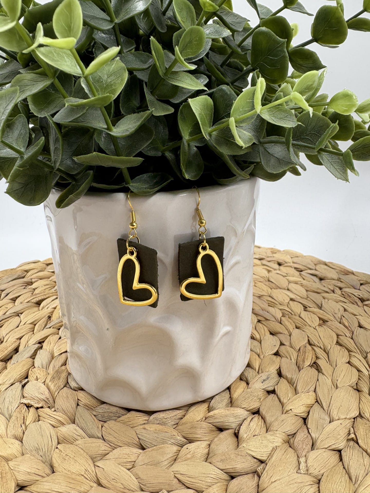 Boucles d'oreilles coeur – Image 8