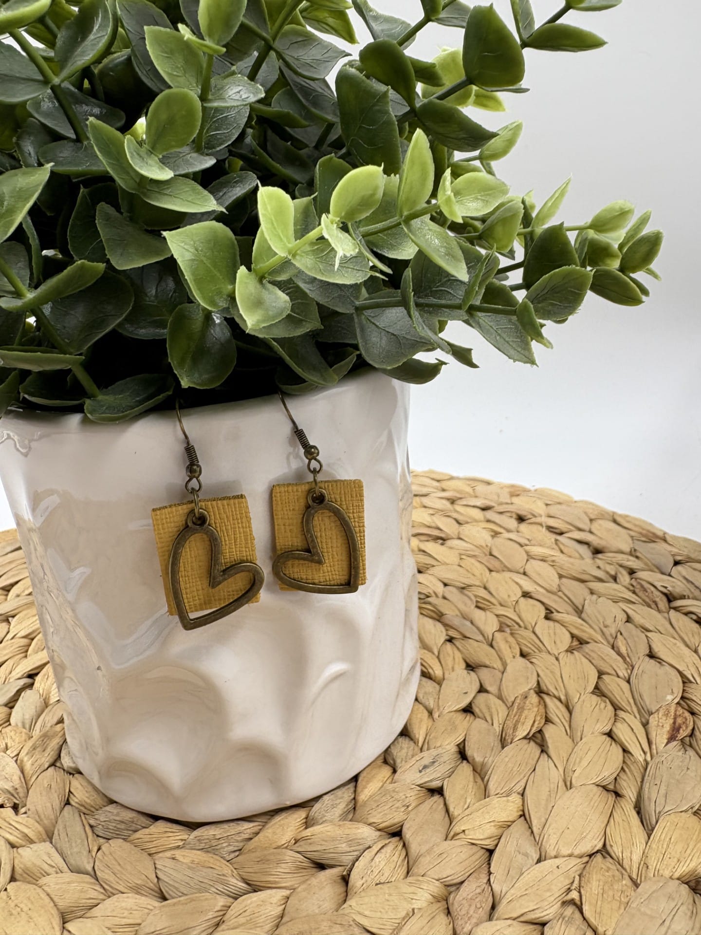 Boucles d'oreilles coeur – Image 4